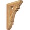 Ekena Millwork Merced Slat Rough Sawn Bracket, Western Red Cedar, 4"W x 18"D x 26"H BKT04X18X26MRC06RWR - alternate 1
